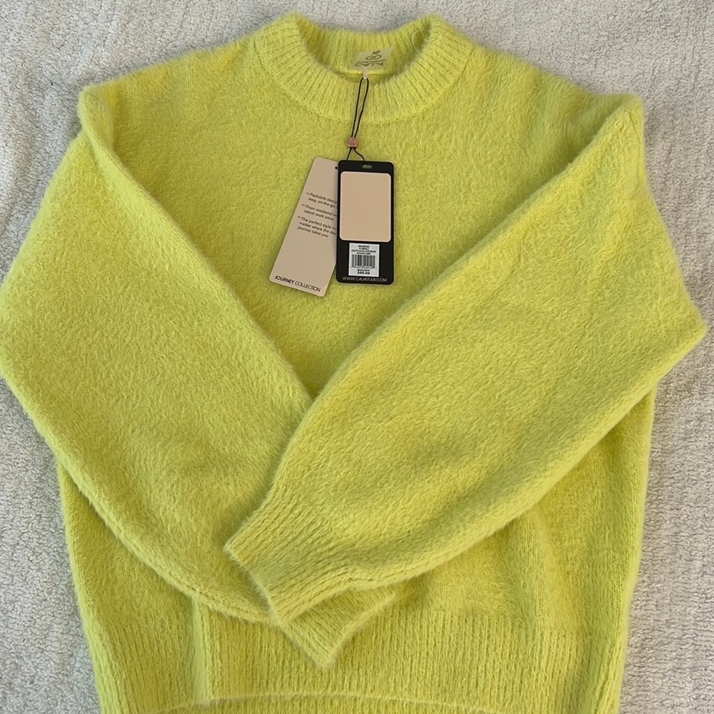 Calia by Carrie Underwood Fuzzy Sweater